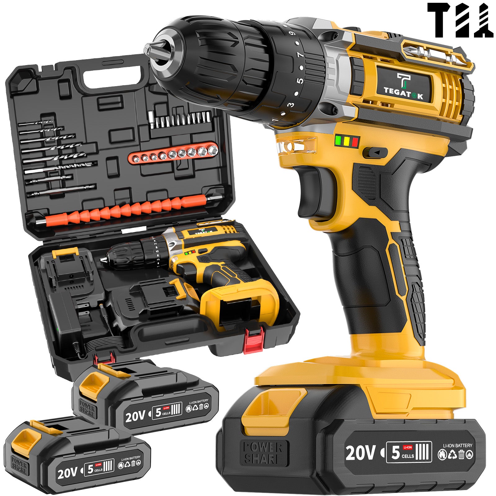 Tegatok full power tool set