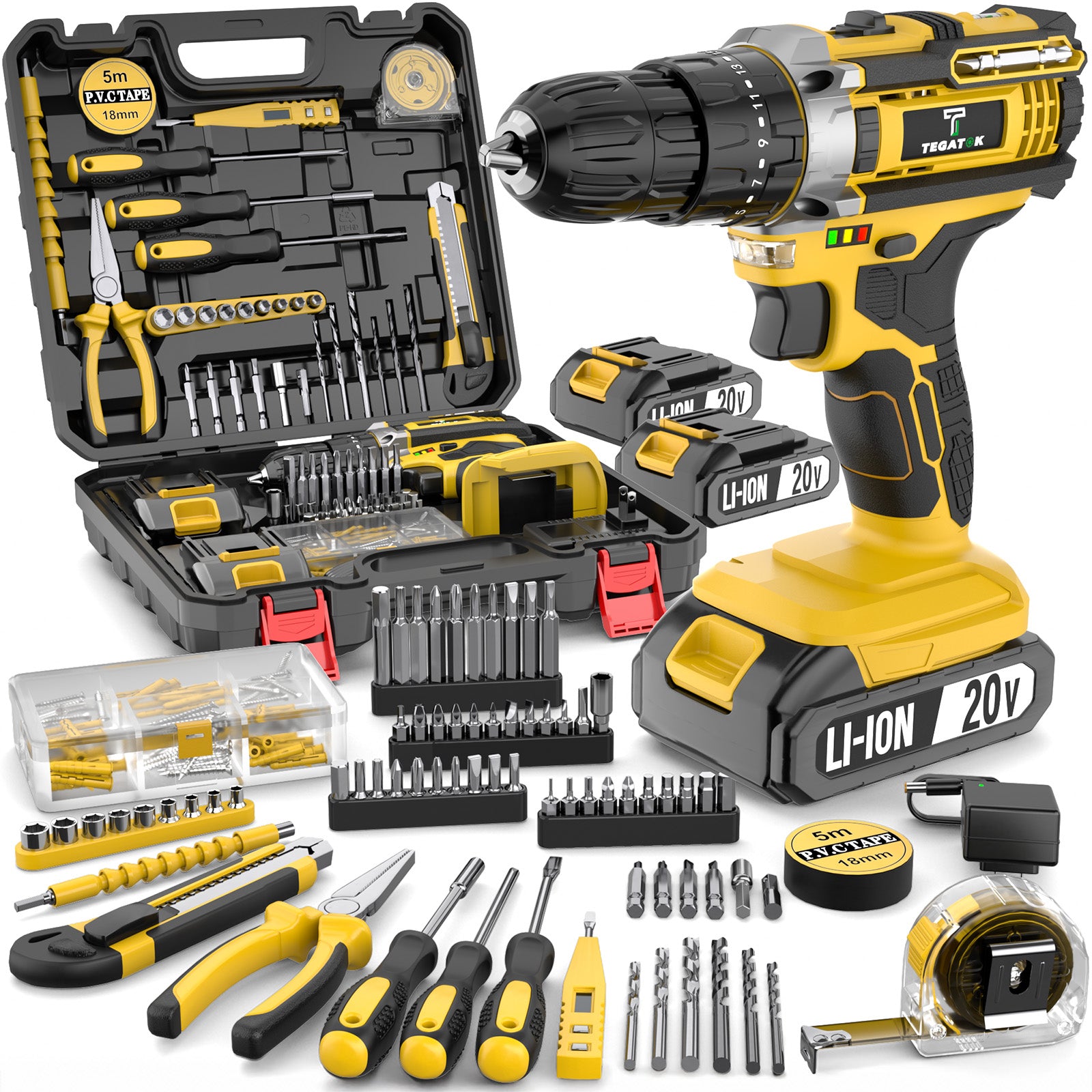 Tegatok full power tool set
