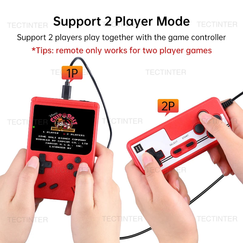 Portable Retro 8-bit Mini Video Game Console
