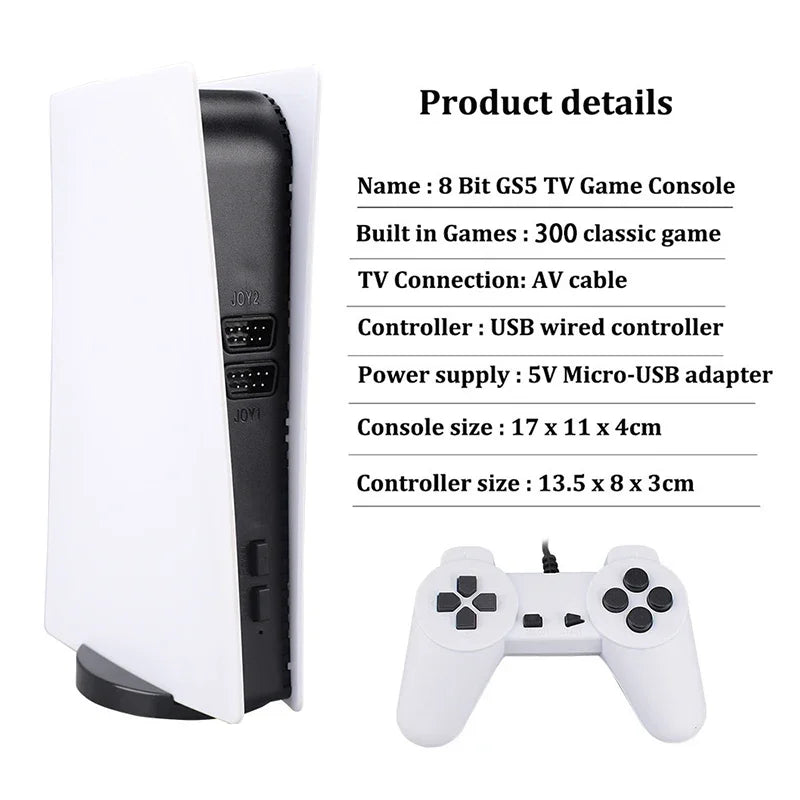 GS5 Video Game Console Mini TV Handheld Game Console