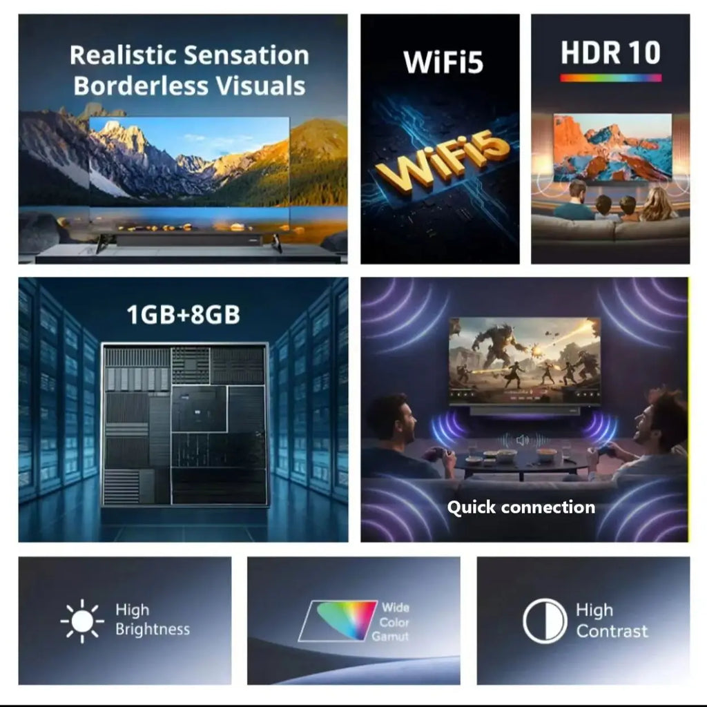 Samsung KONKA 32" Smart TV with built in sound-bar