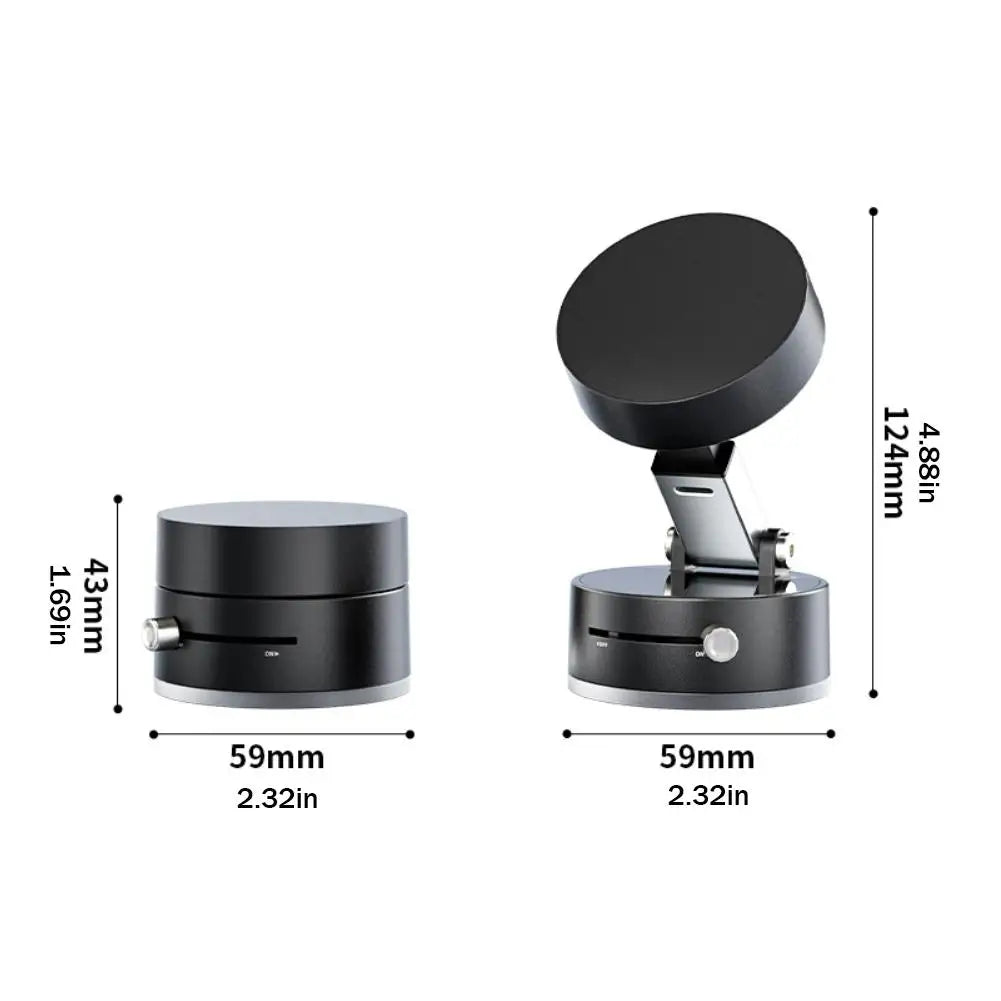 Double Sided foldable Suction Cup Magnetic Phone Holder