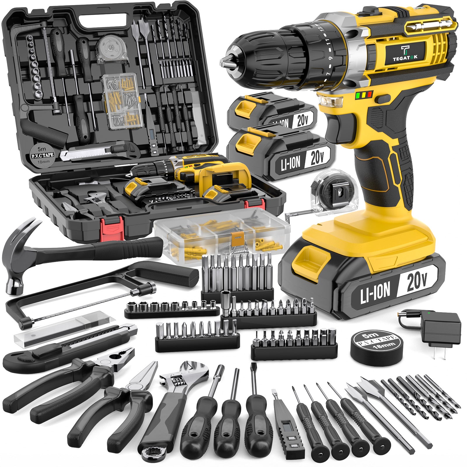 Tegatok full power tool set